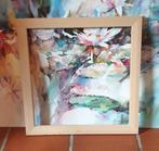 Houten Bruine Lijst (56 cm x 56 cm), 50 tot 75 cm, Ophalen of Verzenden, Zo goed als nieuw, 50 tot 75 cm