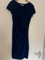Jane Lushka mooi blauw jurkje van travelstof/ maat S, Kleding | Dames, Zo goed als nieuw, Knielengte, Maat 36 (S), Verzenden