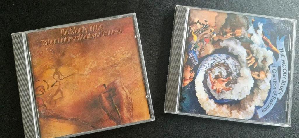 the Moody Blues  (2x), Ophalen of Verzenden, Gebruikt