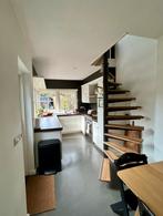 Spiltrap staal met houten traptredes, Ophalen, Gebruikt, Trap, 2 tot 4 meter