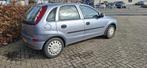 Opel Corsa 1.2 16V 5D 2002 Grijs, Auto's, Opel, Voorwielaandrijving, 74 pk, Origineel Nederlands, Handgeschakeld