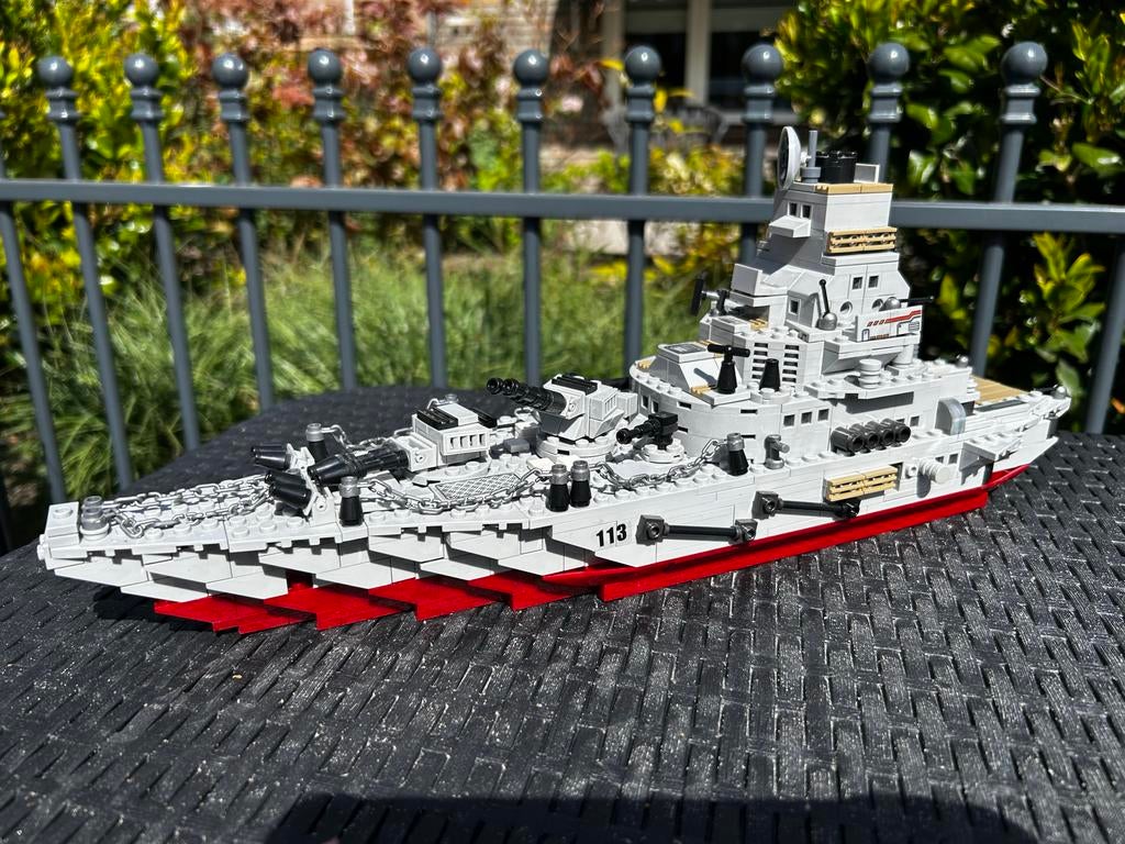 Lego Oorlogsschip - Compleet en in goede staat, Gebruikt, Overige thema's, Lego, Ophalen of Verzenden