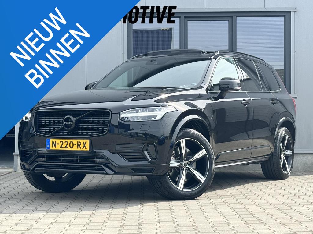 Volvo XC90 2.0 T8 Twin Engine AWD R-Design Trekhaak | Black, Auto's, Volvo, Bedrijf, Te koop, XC90, 4x4, ABS, Achteruitrijcamera