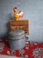 👌Mooie echte EMAILLE  RIJSTSTOMER   😳3 FOTO'S, Ophalen of Verzenden