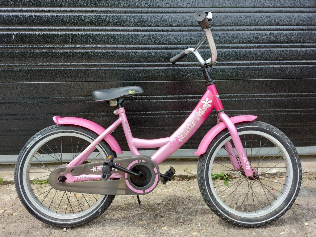 18 inch popal little miss meisjesfiets, Fietsen en Brommers, Fietsen | Kinderfietsjes, 16 tot 20 inch, Niet ingevuld, Popal, Niet ingevuld