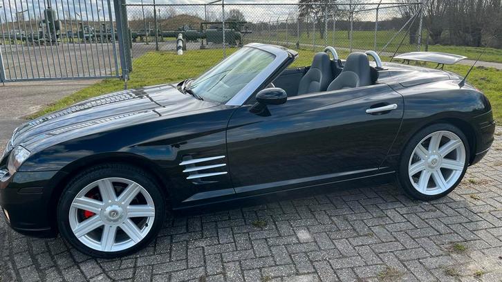 Chrysler Crossfire 3.2 V6 Roadster AUT 2006 Zwart, Auto's, Chrysler, Particulier, Crossfire, Benzine, G, Cabriolet, Automaat, Geïmporteerd