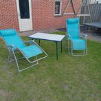 Relaxstoelen / campingstoelen, Tuin en Terras, Ophalen, Gebruikt, Kunststof, Verstelbaar