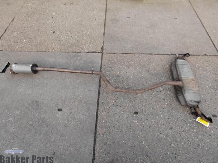 Uitlaat (compleet) van een Mercedes A-Klasse, Auto-onderdelen, Uitlaatsystemen, Mercedes-Benz, Gebruikt, 3 maanden garantie