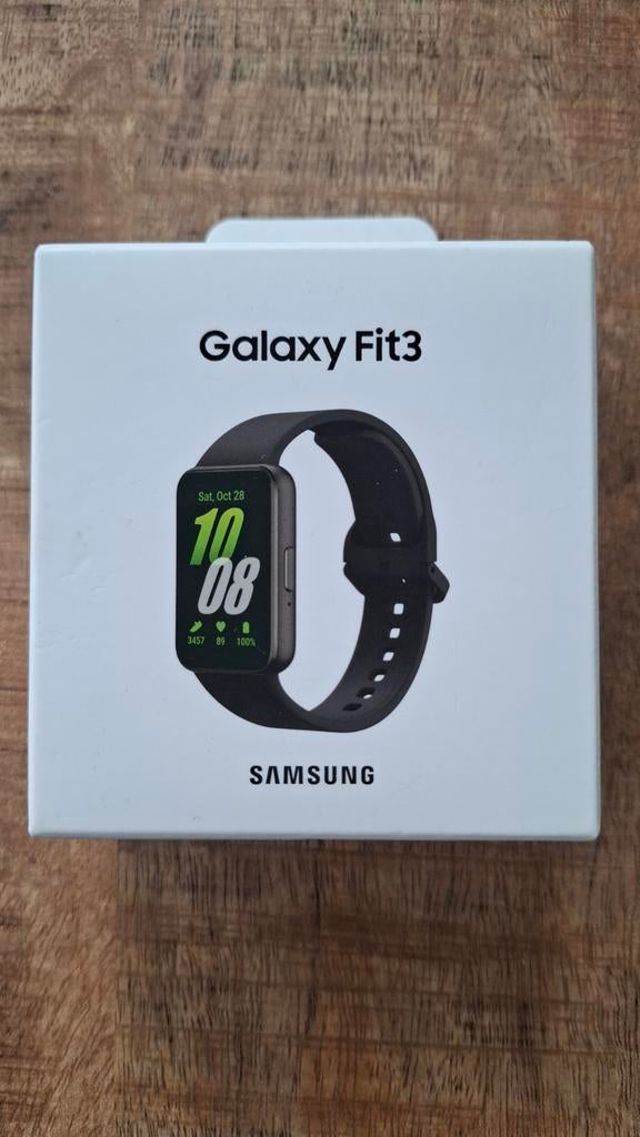 Samsung Galaxy Fit3 Activity Tracker - Nieuw in doos, Zwart, Nieuw, Ophalen of Verzenden, Samsung