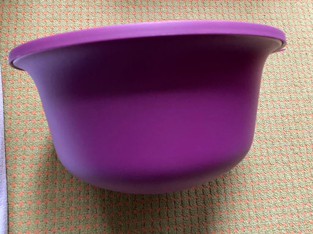 ENORME Tupperware schaal, inhoud zie foto, Ophalen of Verzenden, Zo goed als nieuw, Schaal