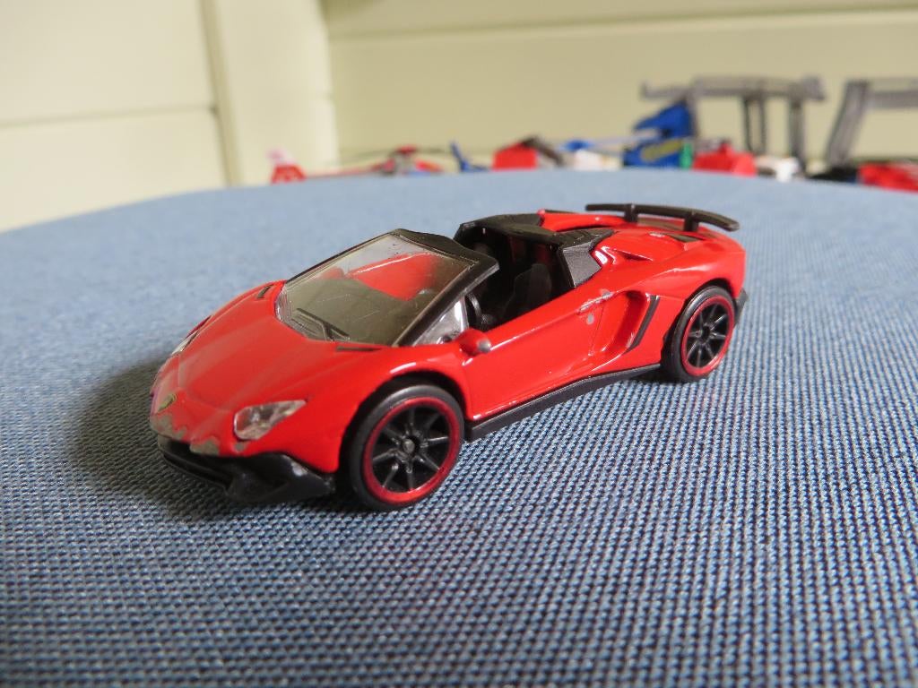 Majorette Lamborghini Aventador SV Roadster, Ophalen of Verzenden, Gebruikt, Auto