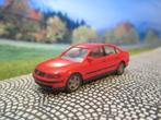 Volkswagen Passat B5 - Herpa rood, Hobby en Vrije tijd, Modelauto's | 1:87, Ophalen of Verzenden, Zo goed als nieuw, Auto, Herpa
