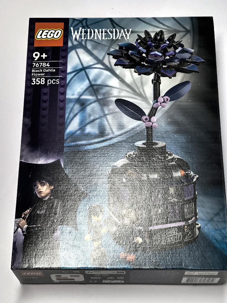 Lego 76784 Wednesday & Zwarte Dahlia Speelset, Overige thema's, 0800 022 2219, Lego, Nieuw