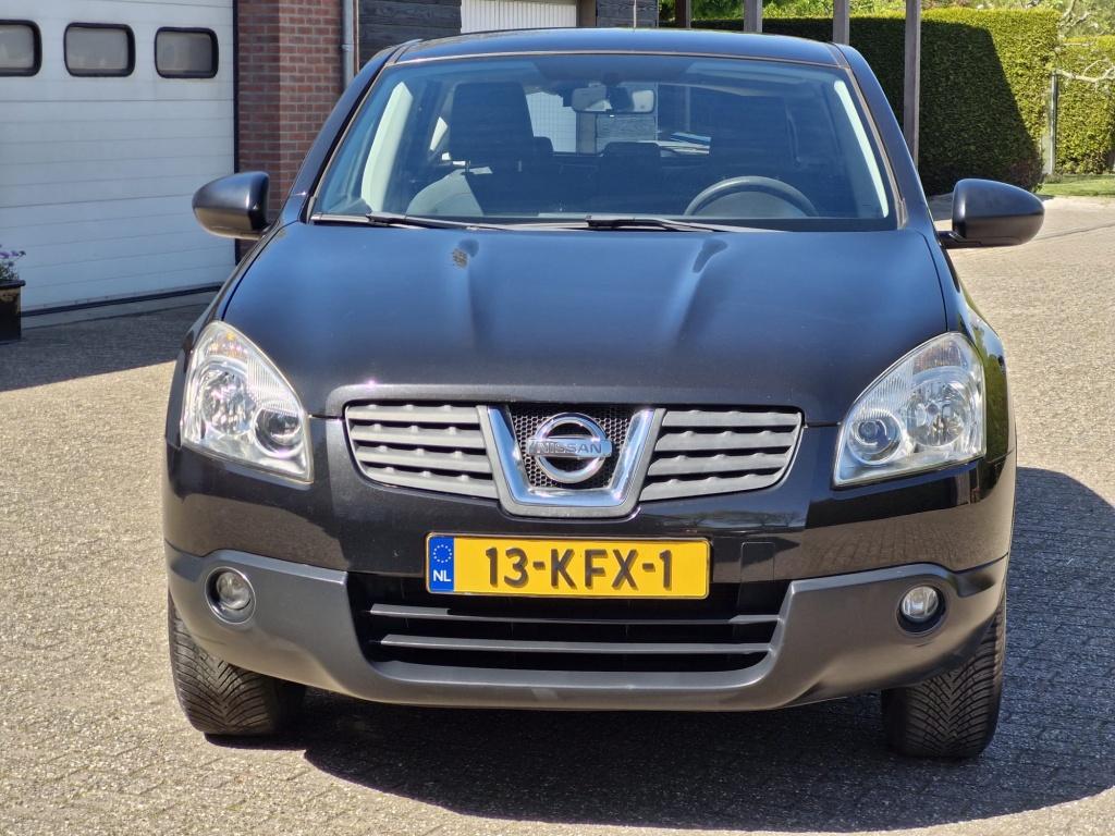 Nissan QASHQAI Acenta 1.6 Airco - trekhaak (bj 2009), Auto's, Nissan, 1272 kg, Gebruikt, Zwart, Origineel Nederlands