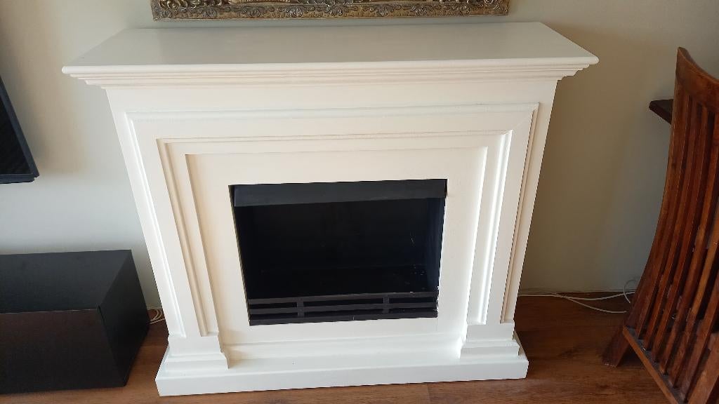 Zeer nette sierschouw, Ophalen of Verzenden, Gebruikt, Vrijstaande haard, Houthaard