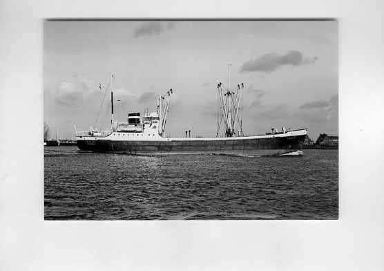 scheepvaart-foto-KNSM-amsterdam-thaletas 1955-3, Verzamelen, Scheepvaart, Ophalen of Verzenden, Zo goed als nieuw, Boek of Tijdschrift