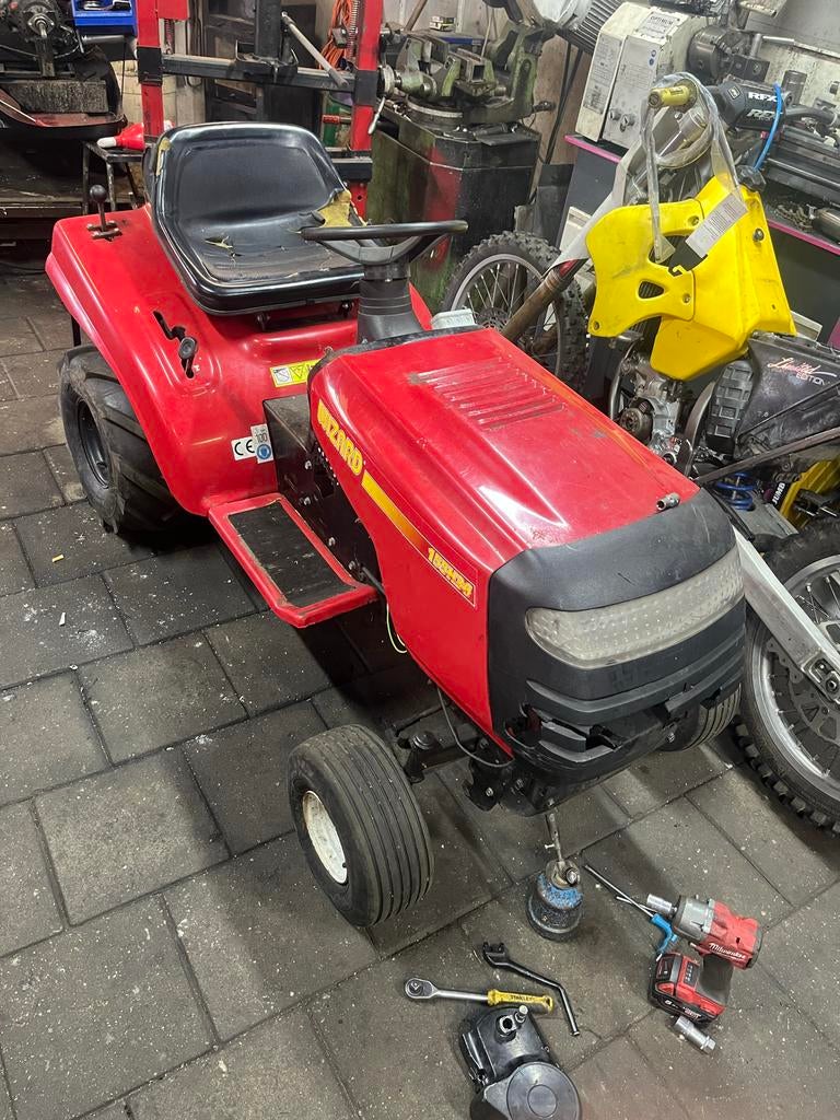 Loop sloop zitmaaier met 12,5 pk motorblok, Ophalen of Verzenden, Gebruikt, 90 tot 120 cm