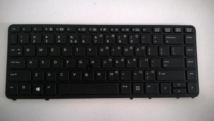 toetsenboord laptop hp elitebook 840, Computers en Software, Toetsenborden, Gebruikt, Qwerty, Bedraad, Ophalen of Verzenden