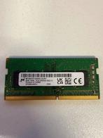 Micron 8 GB GEHEUGEN MODULE DDR4 SDRAM 8GB 260SODIMM, Computers en Software, RAM geheugen, DDR4, 8 GB, Nieuw, Ophalen of Verzenden
