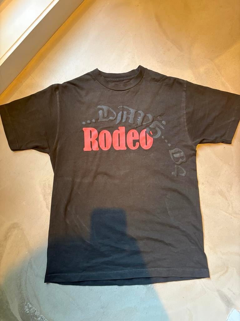 Travis Scott Cactus Jack x Sp5der Days Before Rodeo T-shirt, Kleding | Heren, T-shirts, Ophalen, Zo goed als nieuw, Maat 48/50 (M)