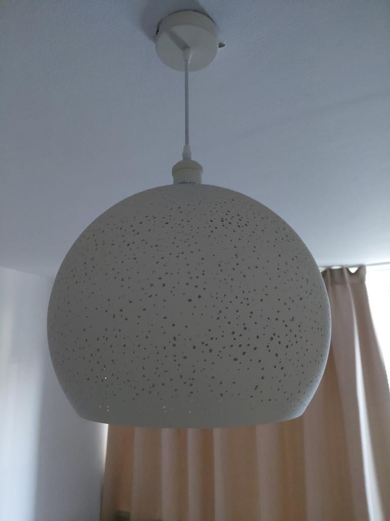 Prachtige lamp wit met een mooi lichteffect, Ophalen of Verzenden, Zo goed als nieuw, Minder dan 50 cm