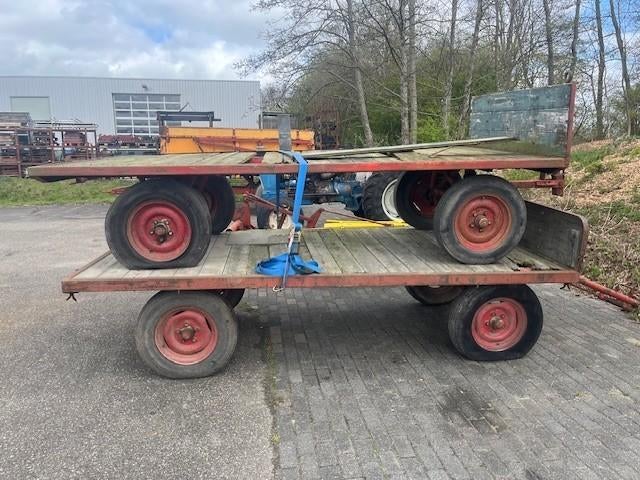 platte wagens, Zakelijke goederen, Agrarisch | Werktuigen, Ophalen of Verzenden, Transport