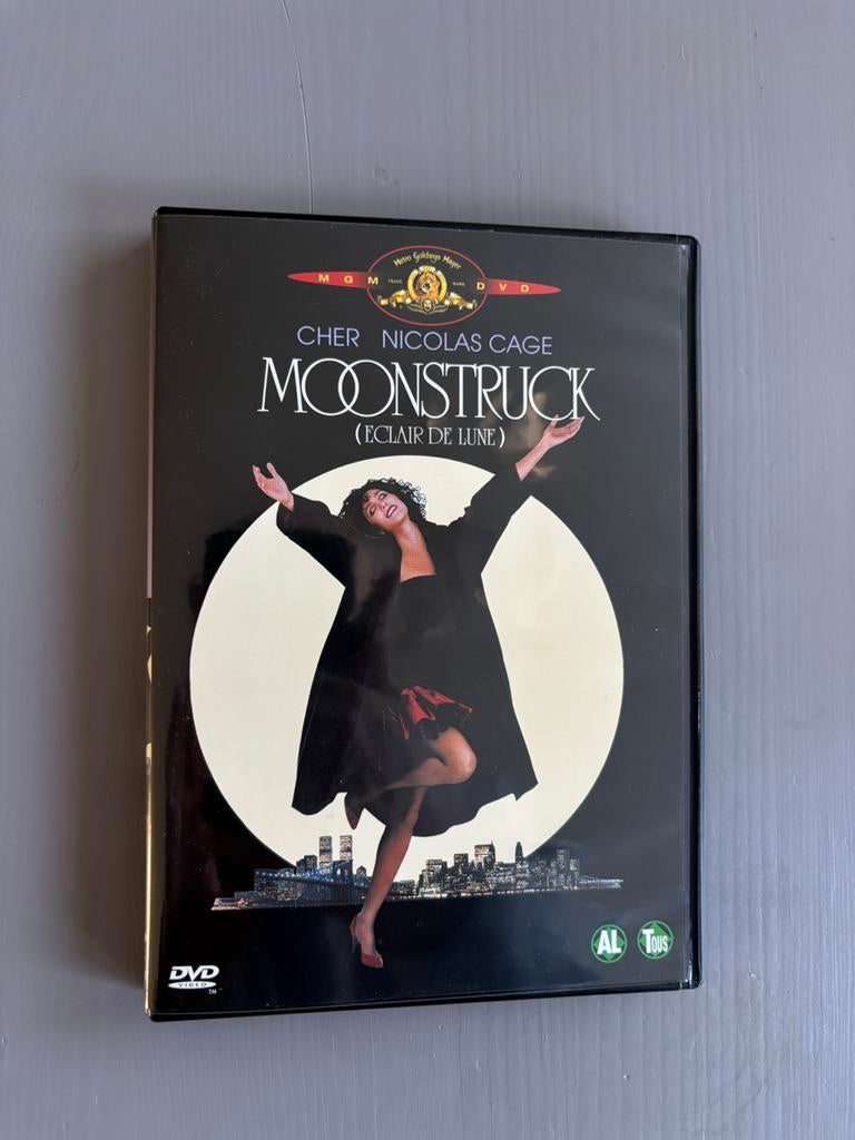 Moonstruck, Alle leeftijden, Ophalen of Verzenden, Zo goed als nieuw, Romantische komedie