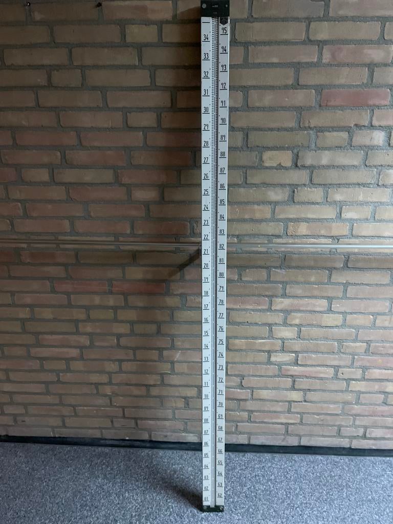 Antieke Meetschaal,Stopler,Duitsland,1902- 182cm, Antiek en Kunst, Ophalen of Verzenden