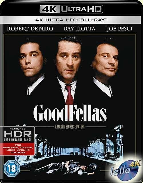 Blu-ray 4K: Goodfellas (1990 Robert De Niro, Ray Liotta) UK, Cd's en Dvd's, Blu-ray, Ophalen of Verzenden, Nieuw in verpakking