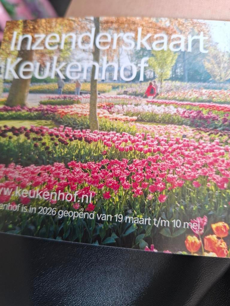 Kaartje keukenhof inclusief parkeren, Tickets en Kaartjes, Recreatie | Pretparken en Attractieparken, Eén persoon, Ticket of Toegangskaart