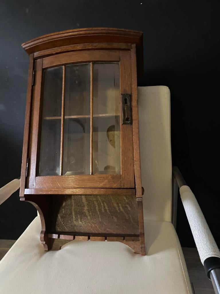 Vintage, retro, oud digaren kastje, Ophalen, 50 tot 100 cm, Zo goed als nieuw, Minder dan 100 cm