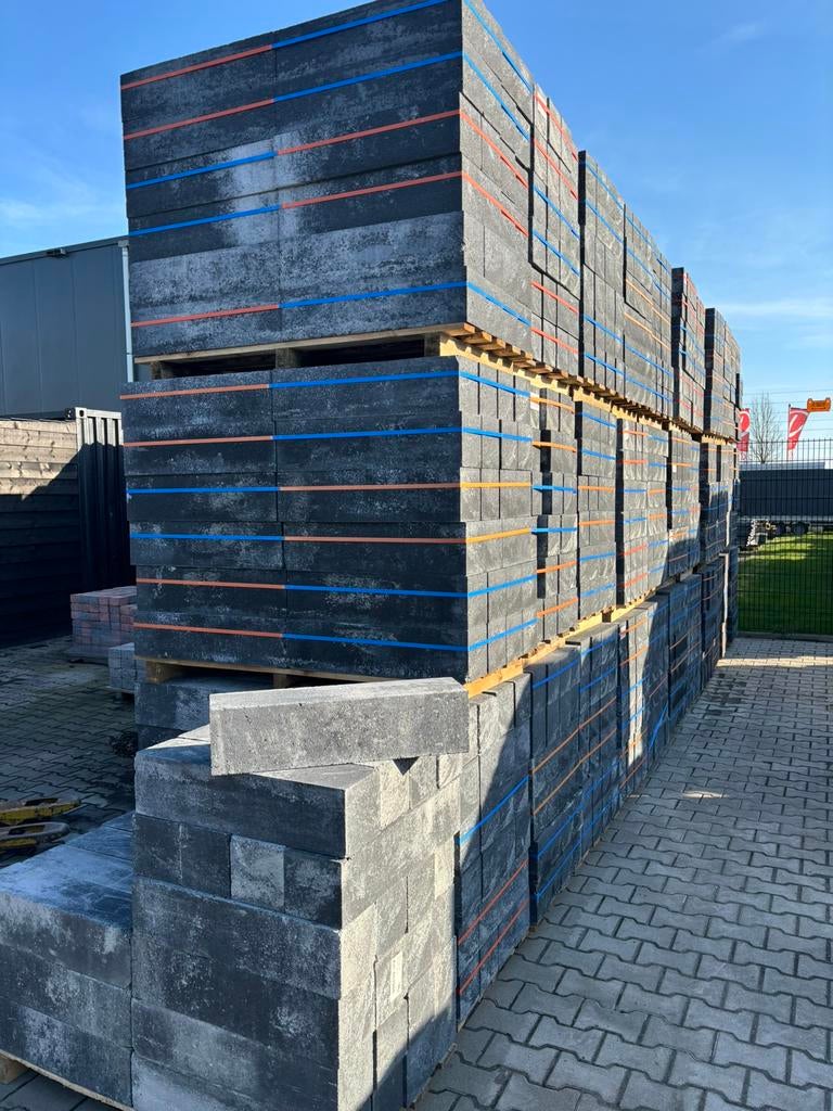 Stapelblokken / Muurblokken, Tuin en Terras, Bielzen en Borders, Blok, Nieuw, Ophalen of Verzenden, Beton