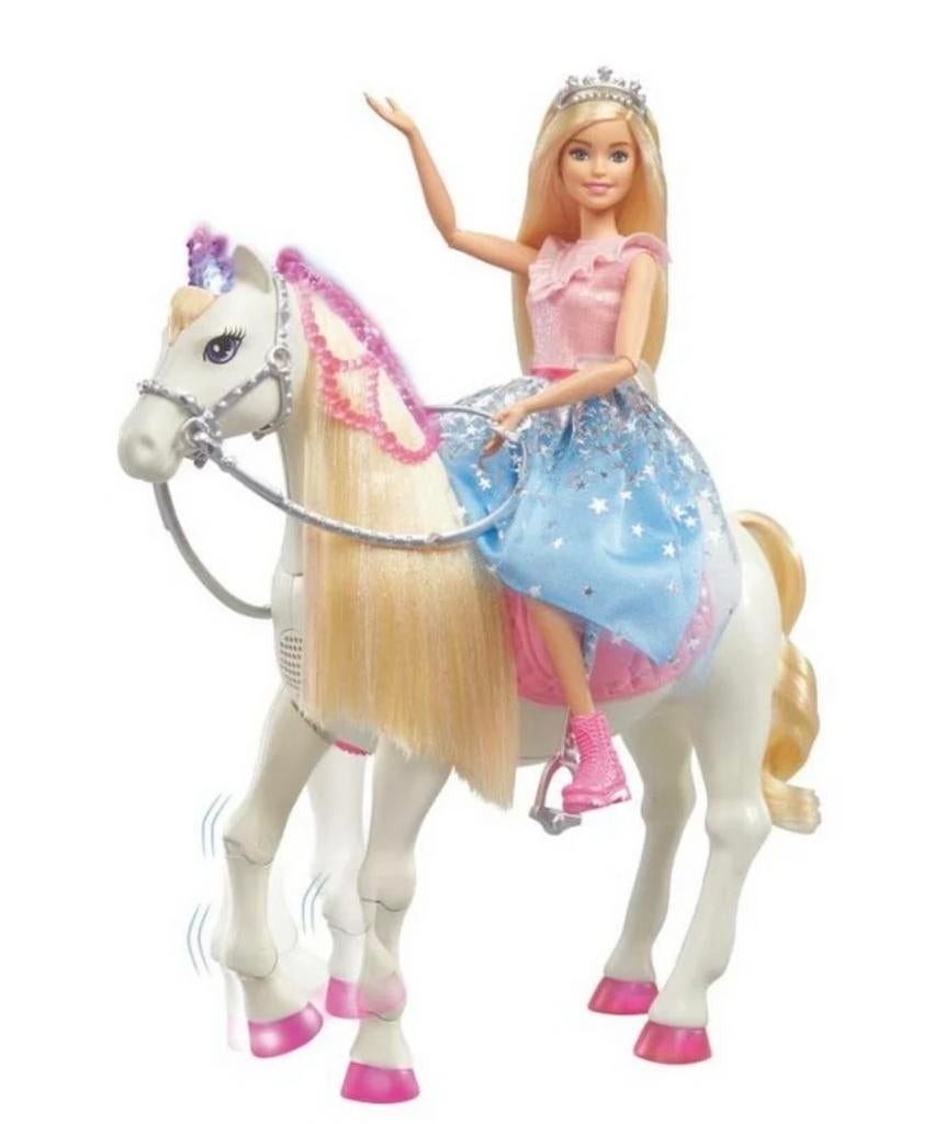 Mattel Barbie Dream Horse: Spraak- & Aanraakgestuurd Paard, Ophalen of Verzenden, Gebruikt, Meisje