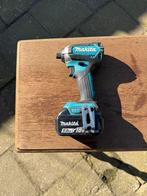 Makita DTD153 slagschroevendraaier met accu, Ophalen of Verzenden, Gebruikt, Boor- en Schroefmachine, Variabele snelheid