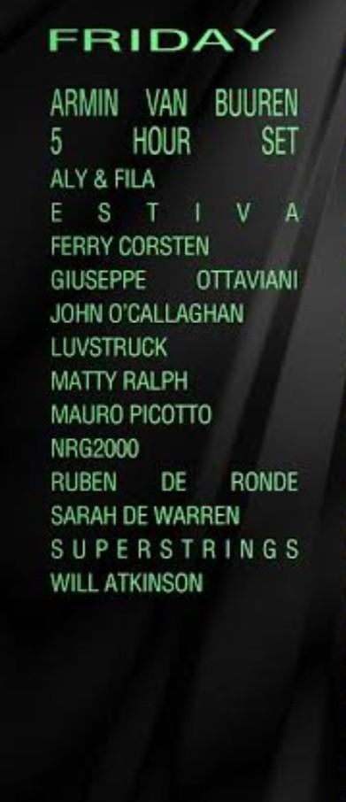 State of trance 2026 vrijdag ticket 2x, Tickets en Kaartjes, Twee personen