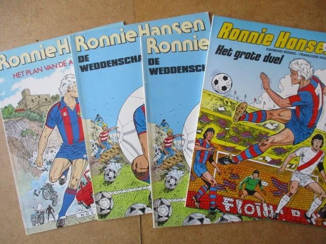 adv8843 ronnie hansen, Eén stripboek, Ophalen, Gelezen