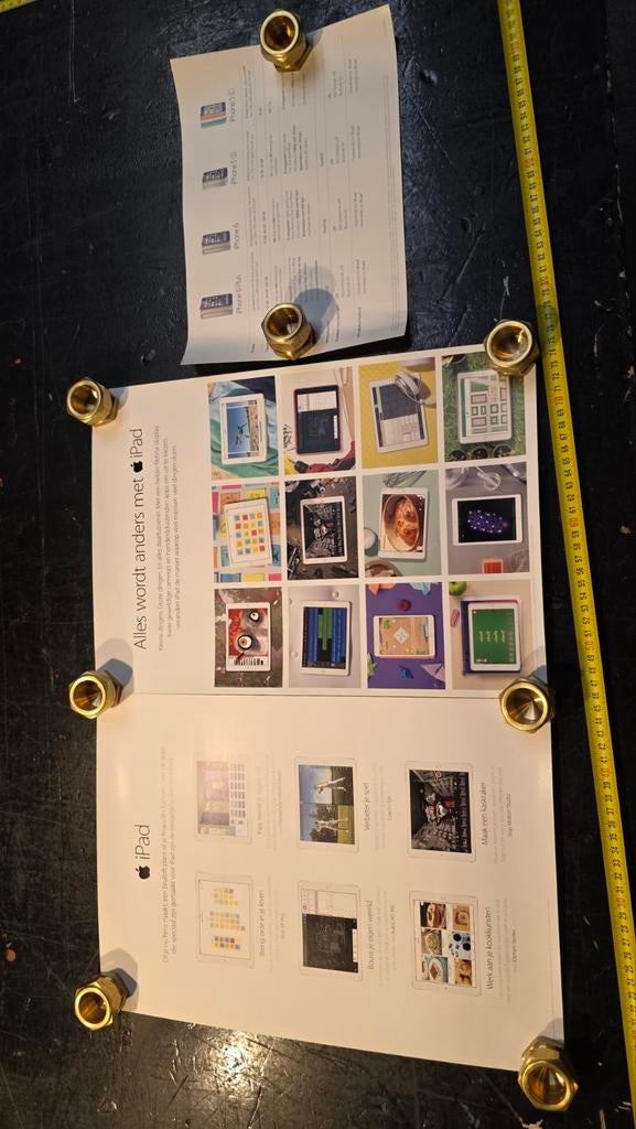 3 kleine Apple posters, Ophalen of Verzenden, Apple