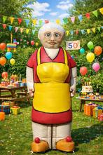 Sarah opblaas pop, Ophalen, Gebruikt, Abraham of Sarah