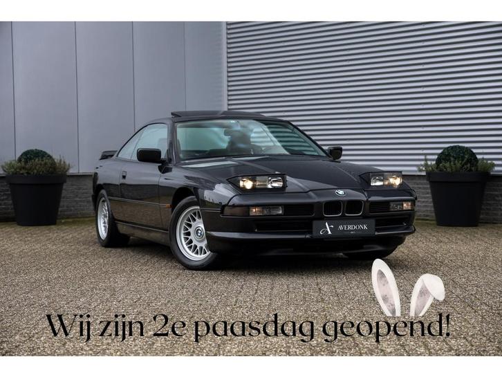 BMW 8 Serie 850i V12 AUTOMAAT Topstaat|Documentatie|Schuifda, Auto's, Oldtimers, Bedrijf, Te koop, ABS, Airbags, Airconditioning