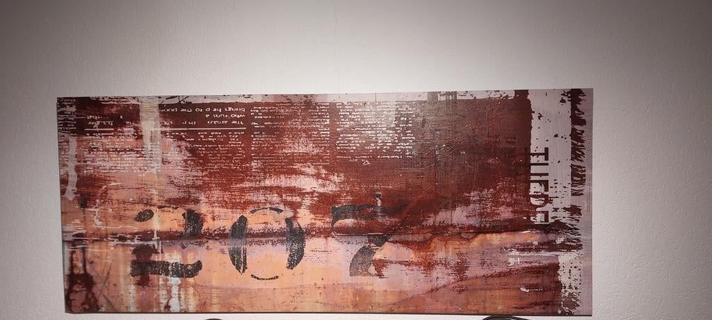 Schilderij 75x180, Antiek en Kunst, Kunst | Schilderijen | Abstract, Ophalen