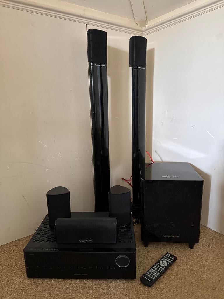 Harman Kardon Home Cinema Set - 5.1 Systeem, Gebruikt, 70 watt of meer, 5.1-systeem, Overige spelers