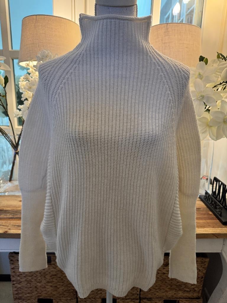 Chique, Ecru-Witte trui Someday, oversized, 38-40/M., Ophalen of Verzenden, Zo goed als nieuw, Maat 38/40 (M), Wit