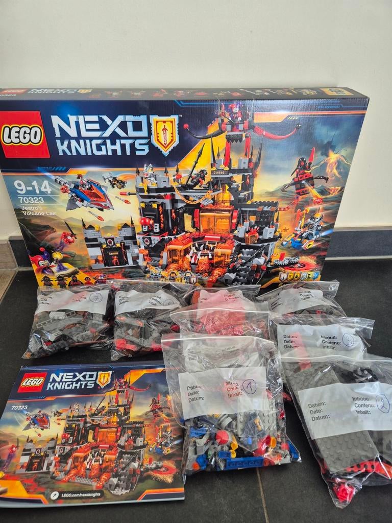 Lego nexo knights, Ophalen of Verzenden, Zo goed als nieuw, Complete set, Lego