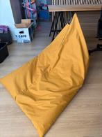 Okergele Zitzak Label - Comfortabel en Stijlvol, Huis en Inrichting, Zitzakken, Ophalen, Zo goed als nieuw, Geel, Zitzak