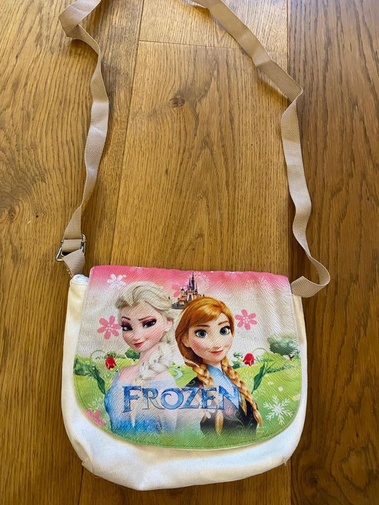 Frozen schoudertasje, Ophalen, Wit