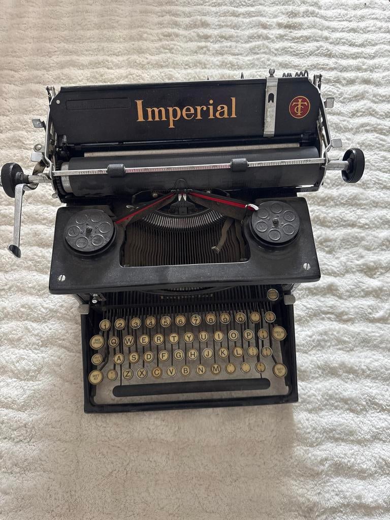 Typemachine Imperial - Leicester England, Diversen, Typemachines, Ophalen, Gebruikt