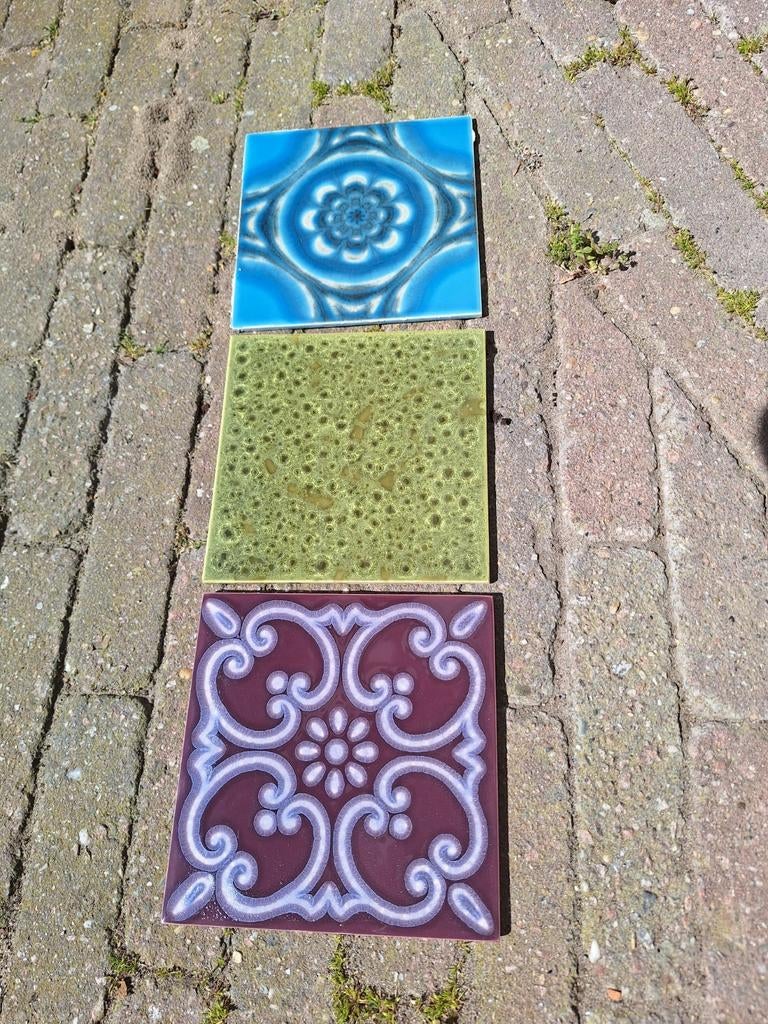 Retro tegeltjes 15x15, Ophalen, Minder dan 20 cm, Minder dan 20 cm, Minder dan 5 m²