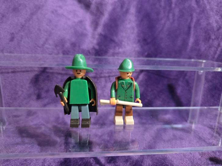 2 Steckfiguren 1988 Kinder Surprise Compleet, Verzamelen, Verrassingseieren, Zo goed als nieuw, Steekfiguren, Ophalen of Verzenden