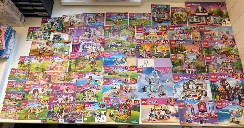 Grote collectie LEGO Friends bouwboekjes, Ophalen of Verzenden, Gebruikt, Losse stenen, Lego