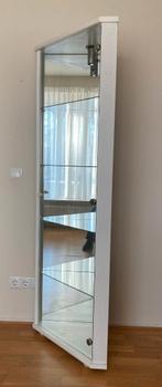 Vitrine hoekkast, Minder dan 50 cm, Ophalen of Verzenden, 150 tot 200 cm, 25 tot 50 cm